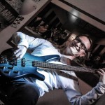 Bassist Sunday Morning live im Filou Steinhude 2015